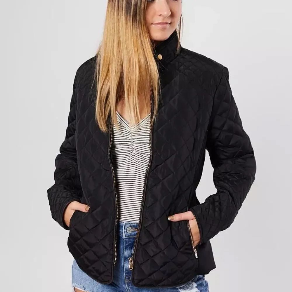 Ci Sono Black Quilted Sherpa Lined Jacket Coat Women’s Small